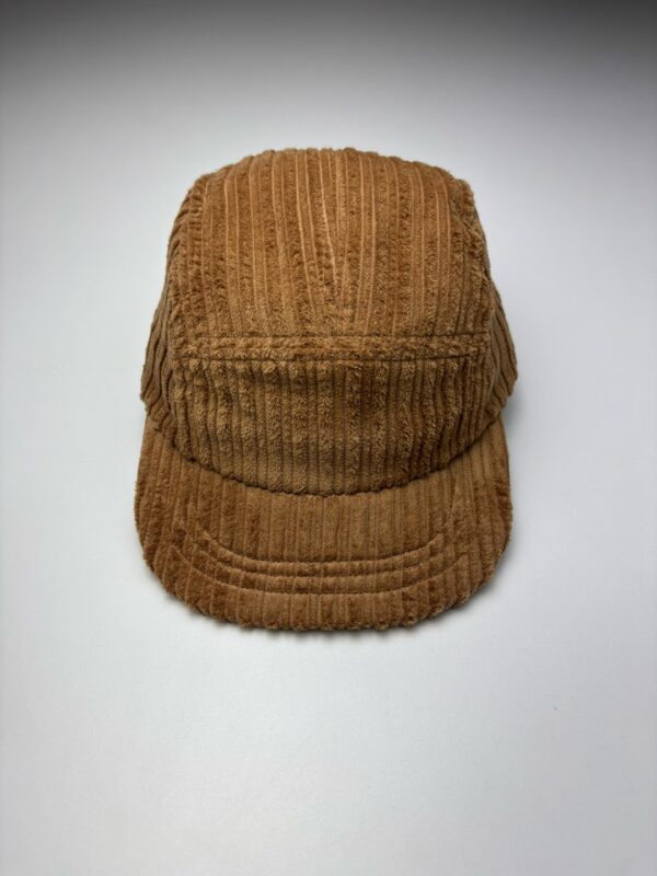 Boné Five Panel Cotelê Caramelo